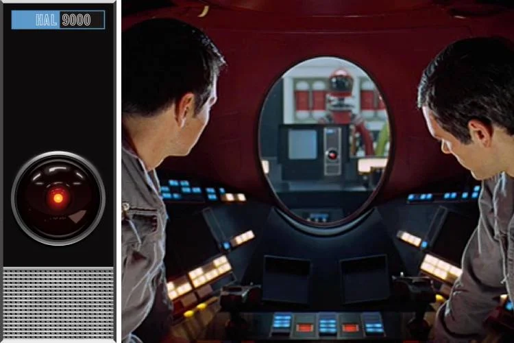 HAL-9000-and-still-from-A-Space-Odyssey