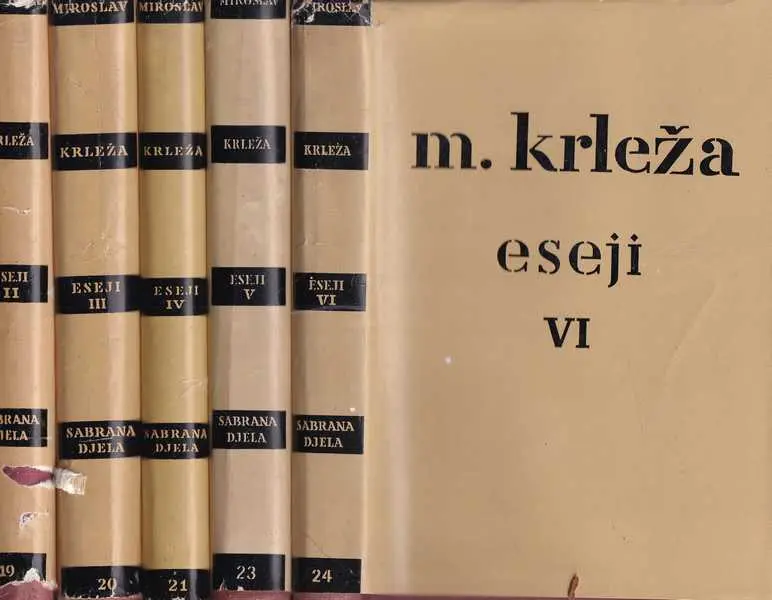 Miroslav Krleža - Eseji