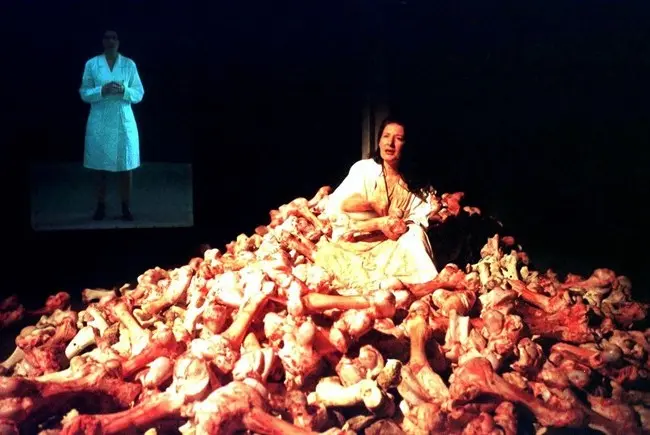 Marina Abramović Balkan-Baroque, 1997