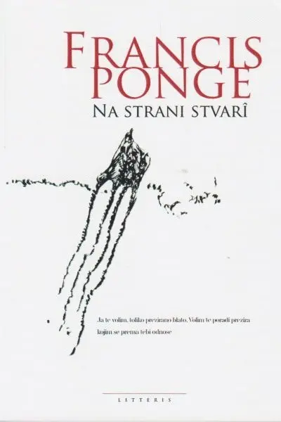 Francis Ponge - na strani stvari